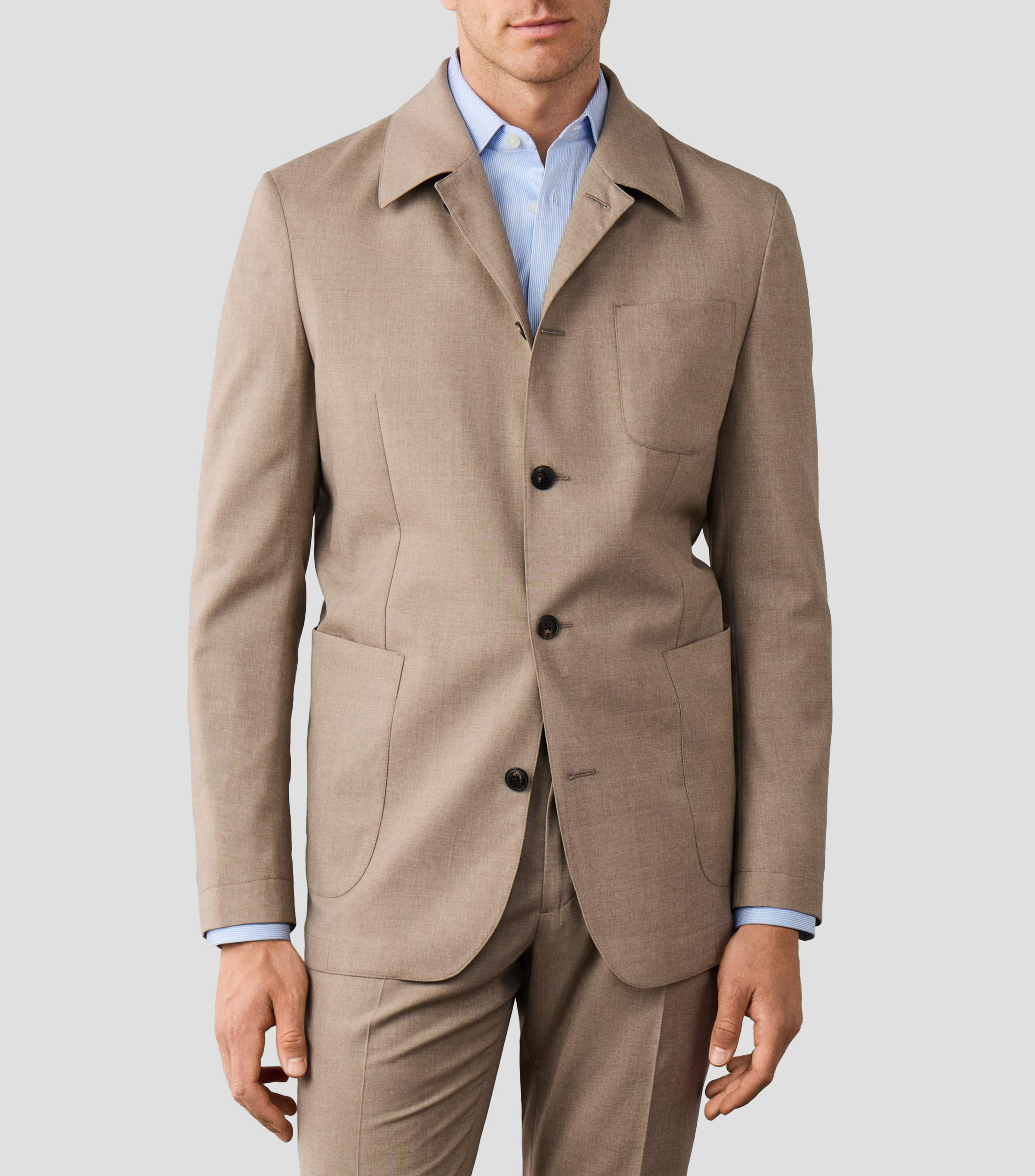 Saco liso Hombre
